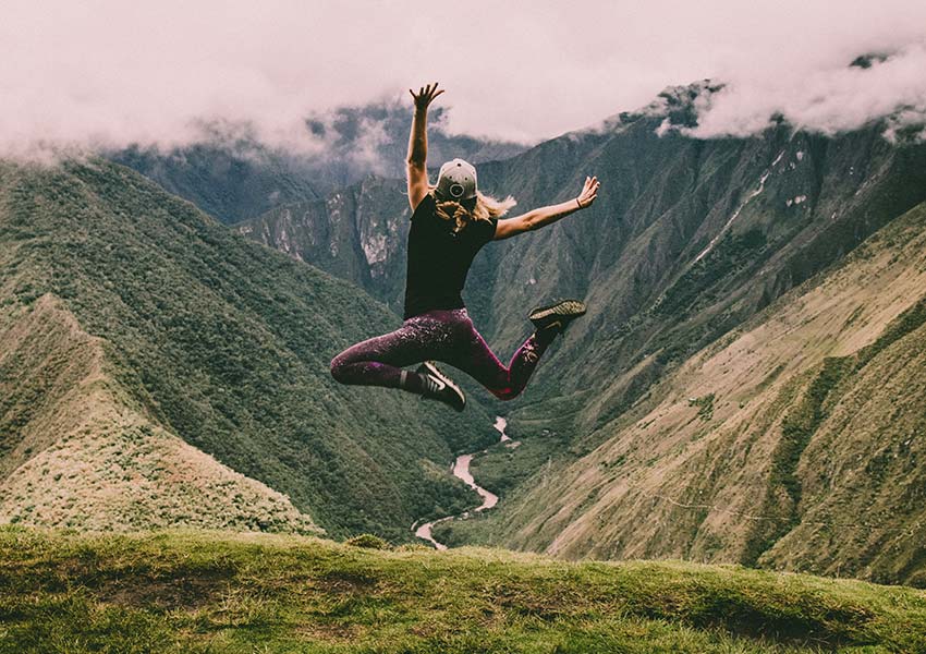 Jump for joy